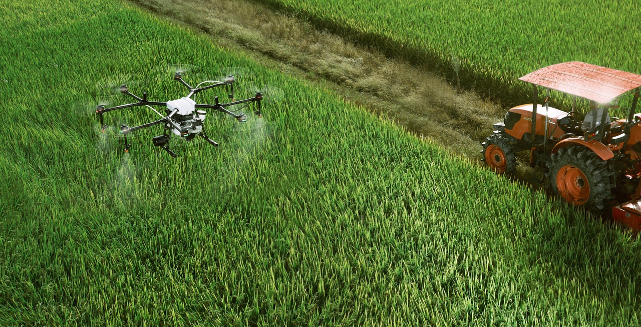 Agricultural drone technology